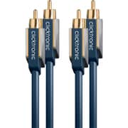 RCAステレオオーディオケーブル 1m 70577 advance Stereo audio cable