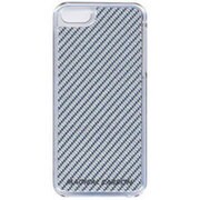 デコレウェアiPhone5 シルバーカーボン [iPhone SE/5s/5用]