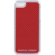 デコレウェアiPhone5 レッドカーボン [iPhone SE/5s/5用]