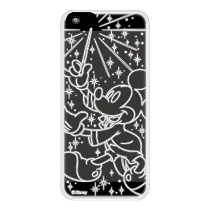 フラッシュフィルムiPhone5 ミッキーマジック [iPhone5用フィルム]