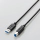 USB3.0ケーブル(A-B) 1.5m ブラック USB3-AB15BK