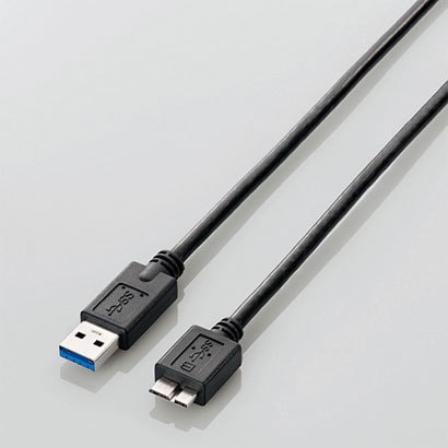 USB3.0ケーブル(A-microB) 0.5m ブラック USB3-AMB05BK