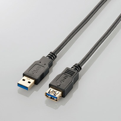 USB3.0延長ケーブル(A-A) 1.5m ブラック USB3-E15BK