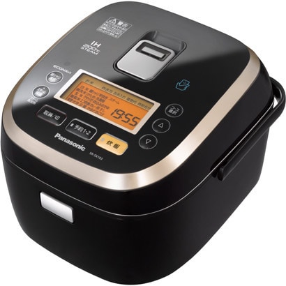 IH炊飯器 0.5合～5.5合 スチーム ブラック SR-SX103-K
