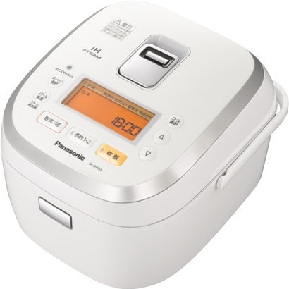 IH炊飯器 0.5合～5.5合 スチーム ホワイト SR-SH103-W