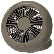 充電式 コンパクトデスク扇風機　ブラウン　4電源対応 NPM-1083B(BR)
