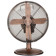 24cmメタル卓上扇風機　ブロンズ NIM-231(ABM)