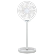 kamomefan リビングファン 30cm DCモーター フルリモコン式 ホワイト KAM-LV1302D(WH)