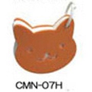 アニマルカードメモ　ネコ オレンジ CMN-07H