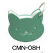 アニマルカードメモ　ネコ グリーン CMN-08H