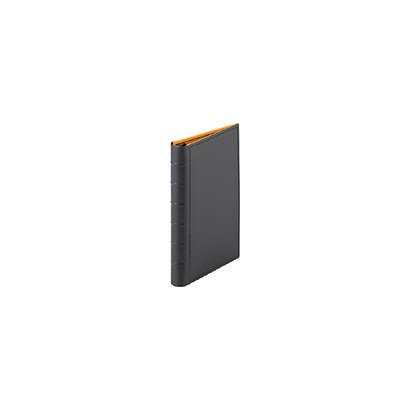 バインダー システム手帳 表紙 ミニ 6穴 橙 D7260-4