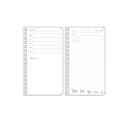 ノートブックS<専用リーフ> (サブジェクト) ドッグ D7370-4