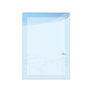 レターペーパー A4 地図 N1700-18