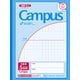 キャンパスノート（用途別） プリント貼付用 B5ノビ（266×198mm） 5mm方眼罫（10mm実線入り） 無線綴じ 30枚 ノ-36S10-5NB