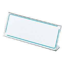 カード立て L型 再生PET 60×150 カト-16N