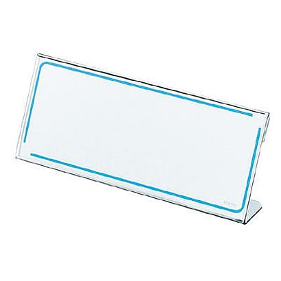 カード立て L型 再生PET 60×150 カト-16N