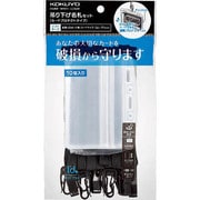 名札セット プロテクト・名刺 黒 10P ナフ-SP180-10D