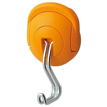 超強力マグネットフック＜タフピタ＞ 最大保持荷重10kgf オレンジ フク-227YR