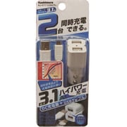 USB2ポートDC充電器 AJ-411