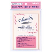 カリグラ用カード 封筒 4色アソート ECF100-2