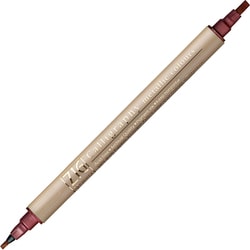 ZIG メモリーシステム カリグラフィー メタリックカラーズ 3.5mm/2.0mm レッド MS-8400-126