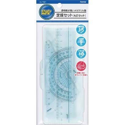 アクリル定規セット AJT421