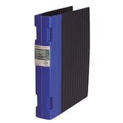 kebaエコライト ポリプロピレン製Wプロングファイル A4 ブルー KEC-552-02
