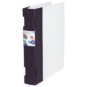 kebaナノファッション Wプロングファイル A4 ブラック KNF-552-01