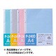 クリアポケットリフィール 30穴 A4 100枚 ピンク P-240D-12