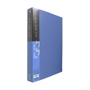 BSF A4 Dリングファイル ブルー 100600007