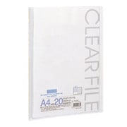 A4クリアーファイル20P クリア 103104008