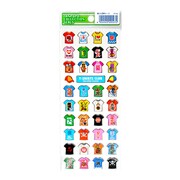 銀フチ透明シール Tシャツ 102025004