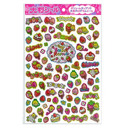 大判シール イチゴ 102040003