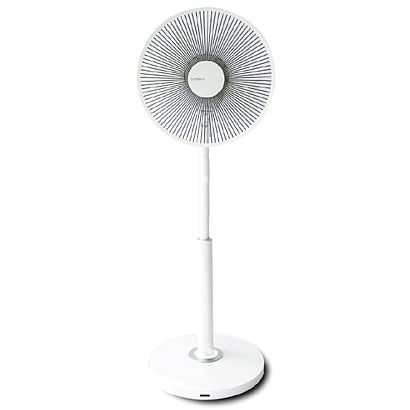 SIENT DCインバーターモーター搭載 リビング扇風機 ホワイト F-DLR100 W