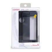 iC066BK-C [iPhone 5/5s用 超軽量・超薄型フルカバーシェル BK]