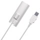 Wiiリモコン用 USB給電アダプター ホワイト