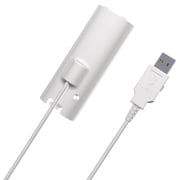 Wiiリモコン用 USB給電アダプター ホワイト
