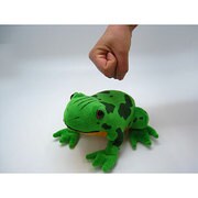 ジョジョの奇妙な冒険 拳で押すとメメタァと鳴く！ カエルぬいぐるみ [「ウィル・A・ツエペリ」役 塩屋翼録り下ろし]