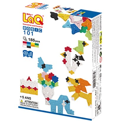 LaQ（ラキュー） ベーシック101 平面キット [作れるモデル数 46]