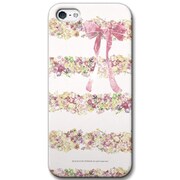 OSSL-I5-056 [iPhone5ケース フラワーボーダー]
