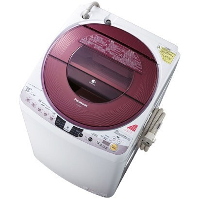 たて型洗濯乾燥機（8.0kg） 泡洗浄 エコナビ搭載 ピンク NA-FR80S7-P