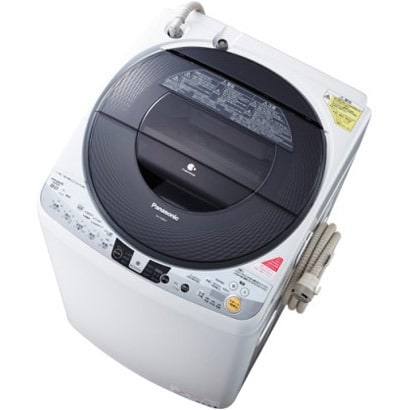 たて型洗濯乾燥機（8.0kg） 泡洗浄 エコナビ搭載 シルバー NA-FR80S7-S