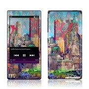 Walkman F800シリーズ スキンシール GraffitiSkyline GELASKINS WM-NW-F800-015