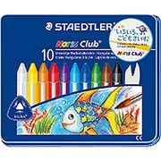 ノリスクラブ トリプラスクレヨン 10色セット 228 M10