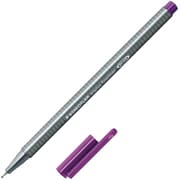 トリプラス ファインライナー 細書きペン バイオレット 334-6