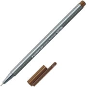 トリプラス ファインライナー細書きペン タバコブラウン 334-77