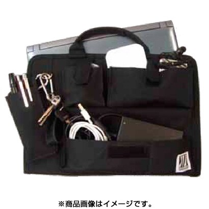 シマウマバッグインバッグ A4 ヨコ 黒 51211