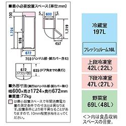 ヨドバシ.com - AQUA アクア 冷凍冷蔵庫 (355L・右開き） 4ドア