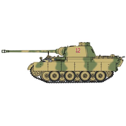 7506 [1／72 パンターD型 後期型]