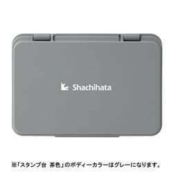 スタンプ台 小型 茶色 HGN-1-BR